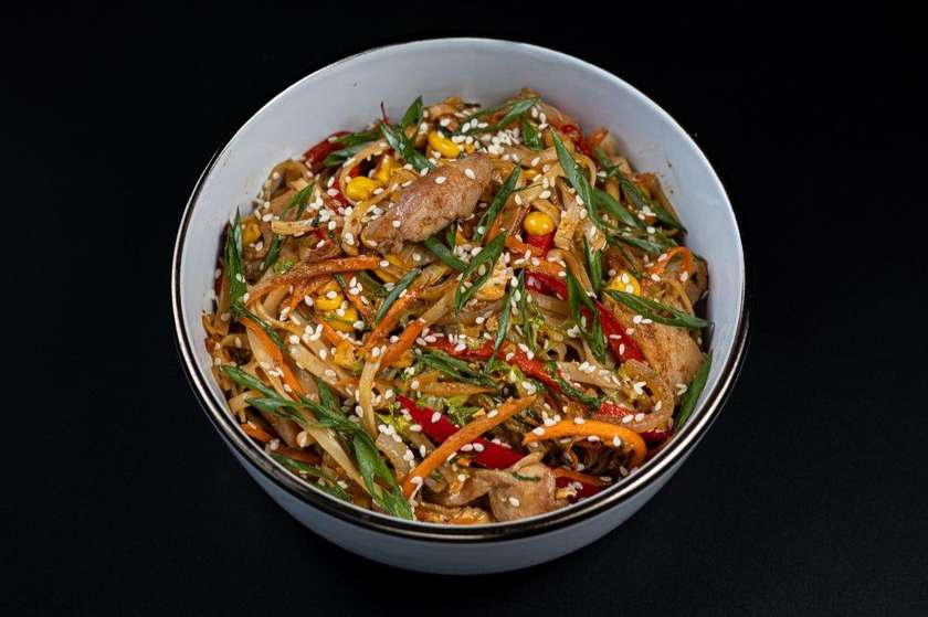 Udon with Chicken