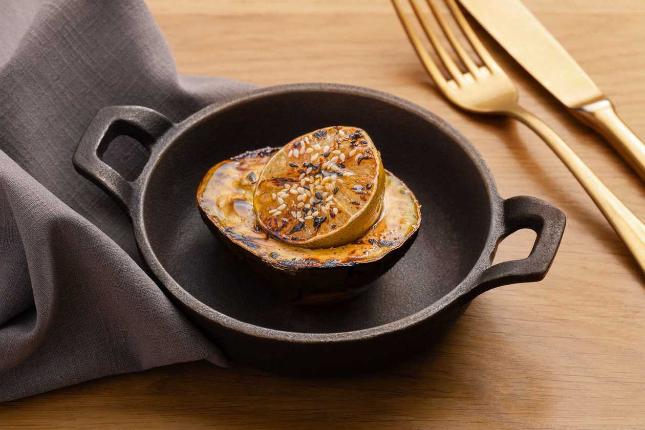 Grillitud avokaado