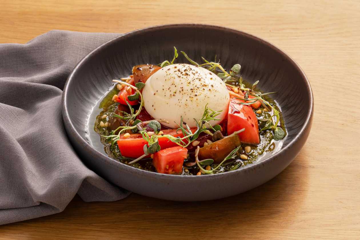 Burrata salat