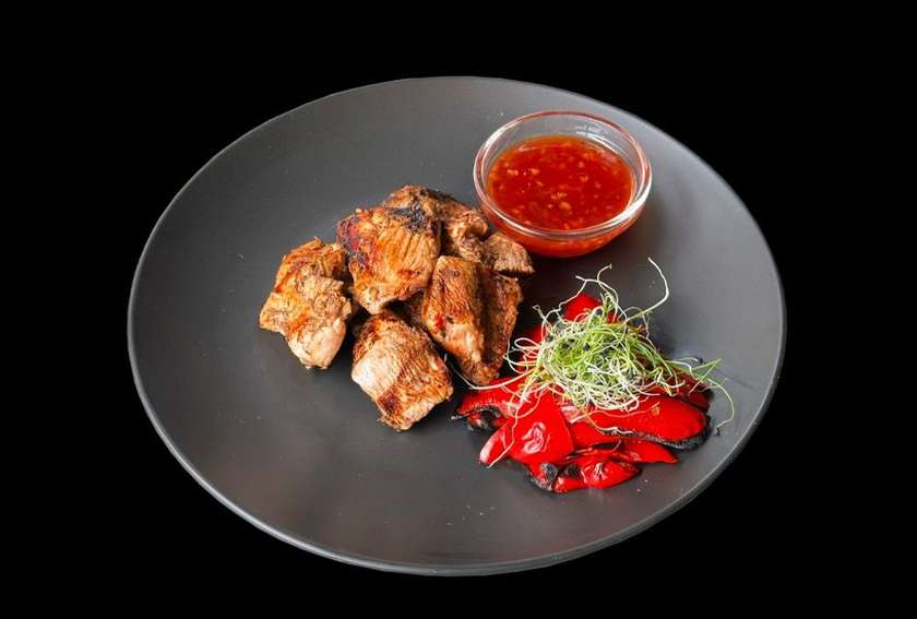 Chicken Shashlik with Bell Peppers