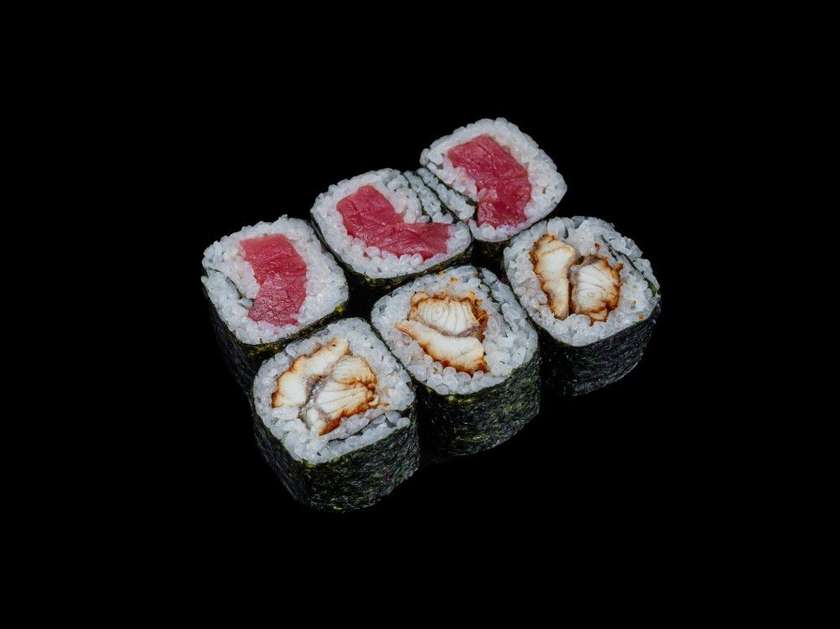 Eel and Tuna Maki