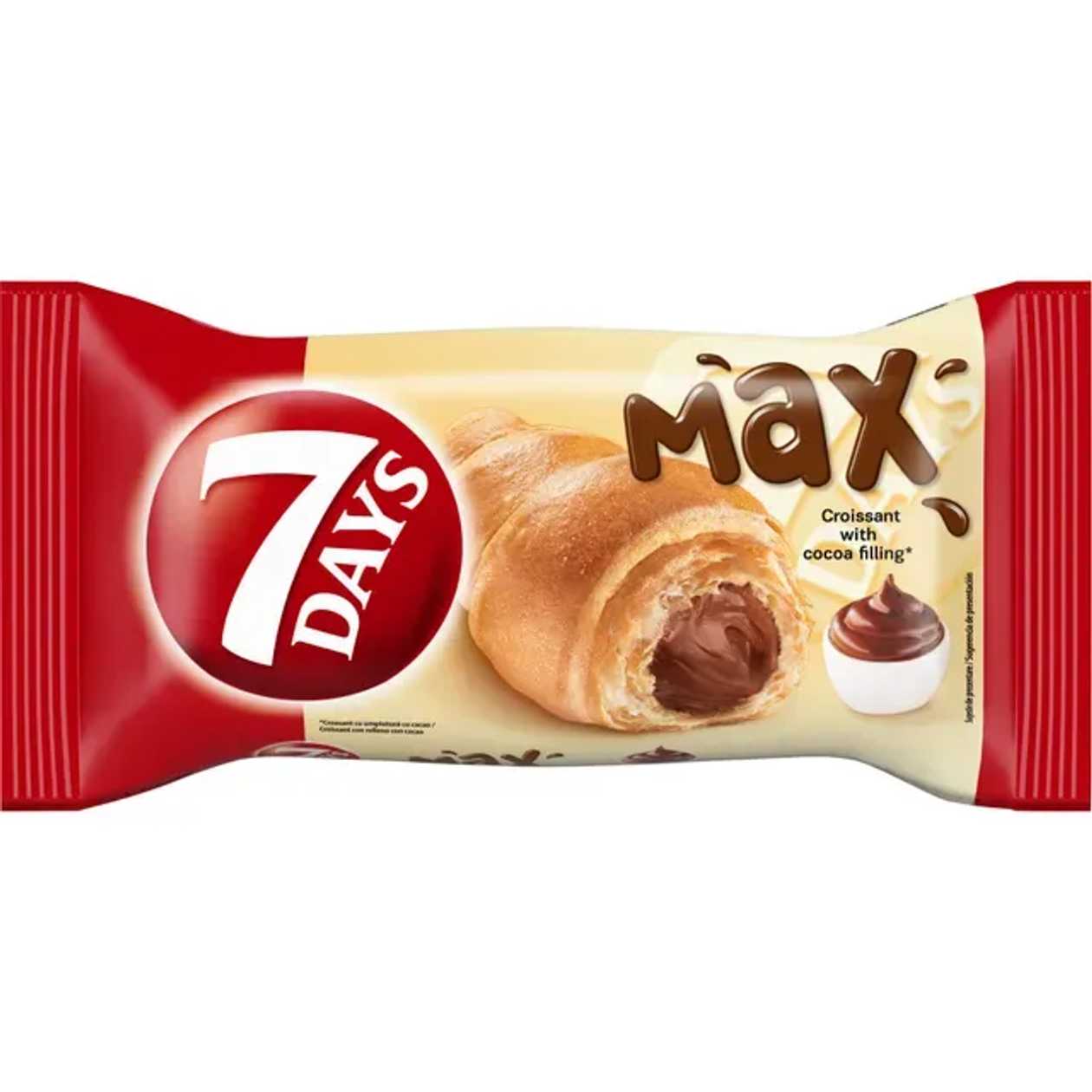 7 Days Max Croissant crema cacao 80 g