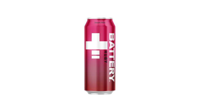 Battery Sugar-Free Pomegranate Raspberry 0.5l can
