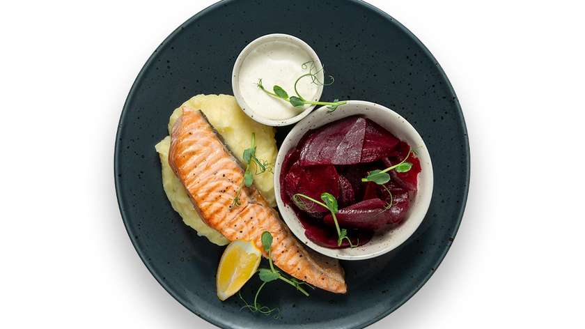 Salmon steak