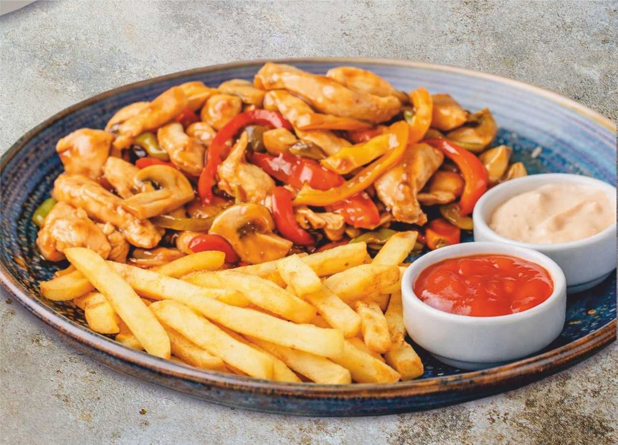 Barbekü Souslu Toyuq