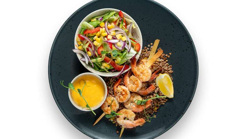 Shrimp skewers