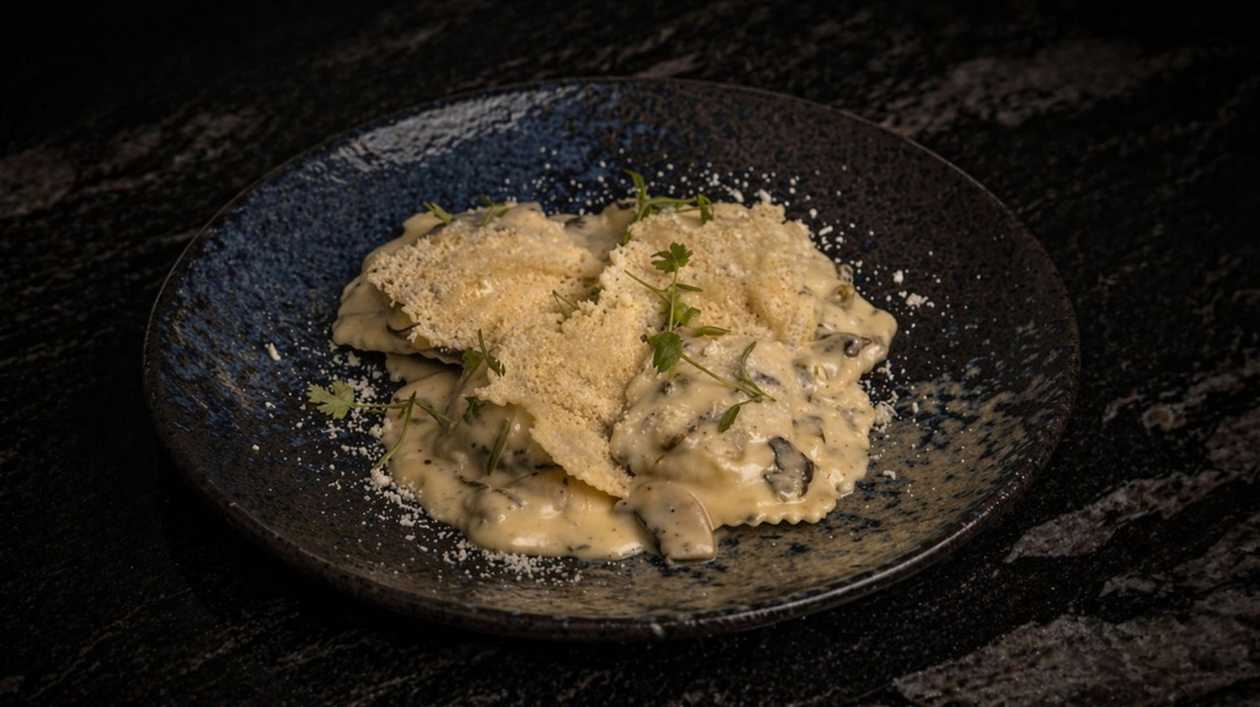 Truffle Spinach Ravioli