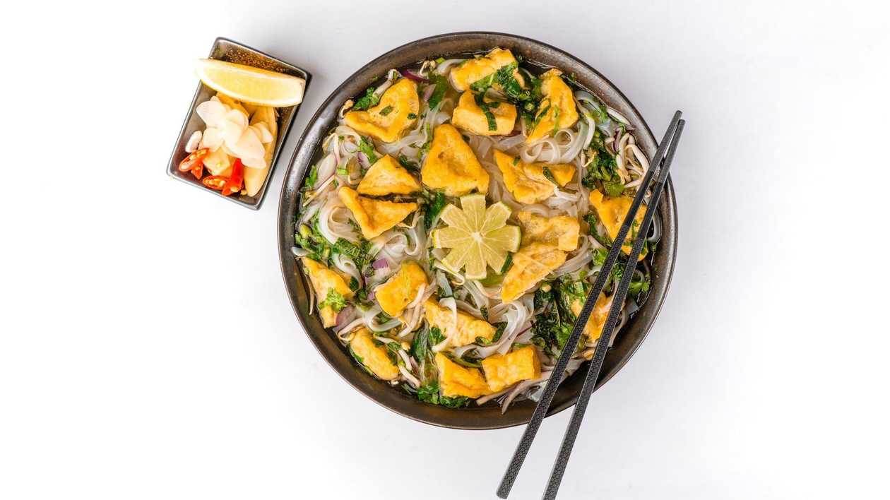 V22. Bún Chả Vegan