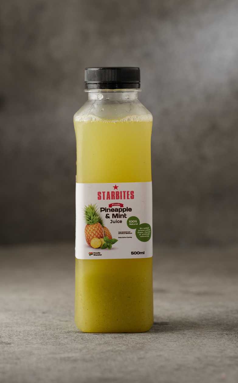 Starbites pineapple and mint Juice (500ml)