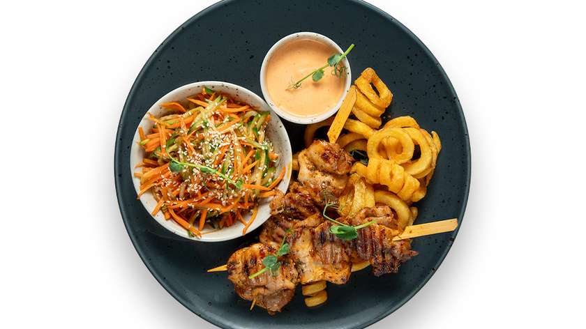 Chicken skewers