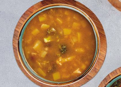 Minestron şorbası