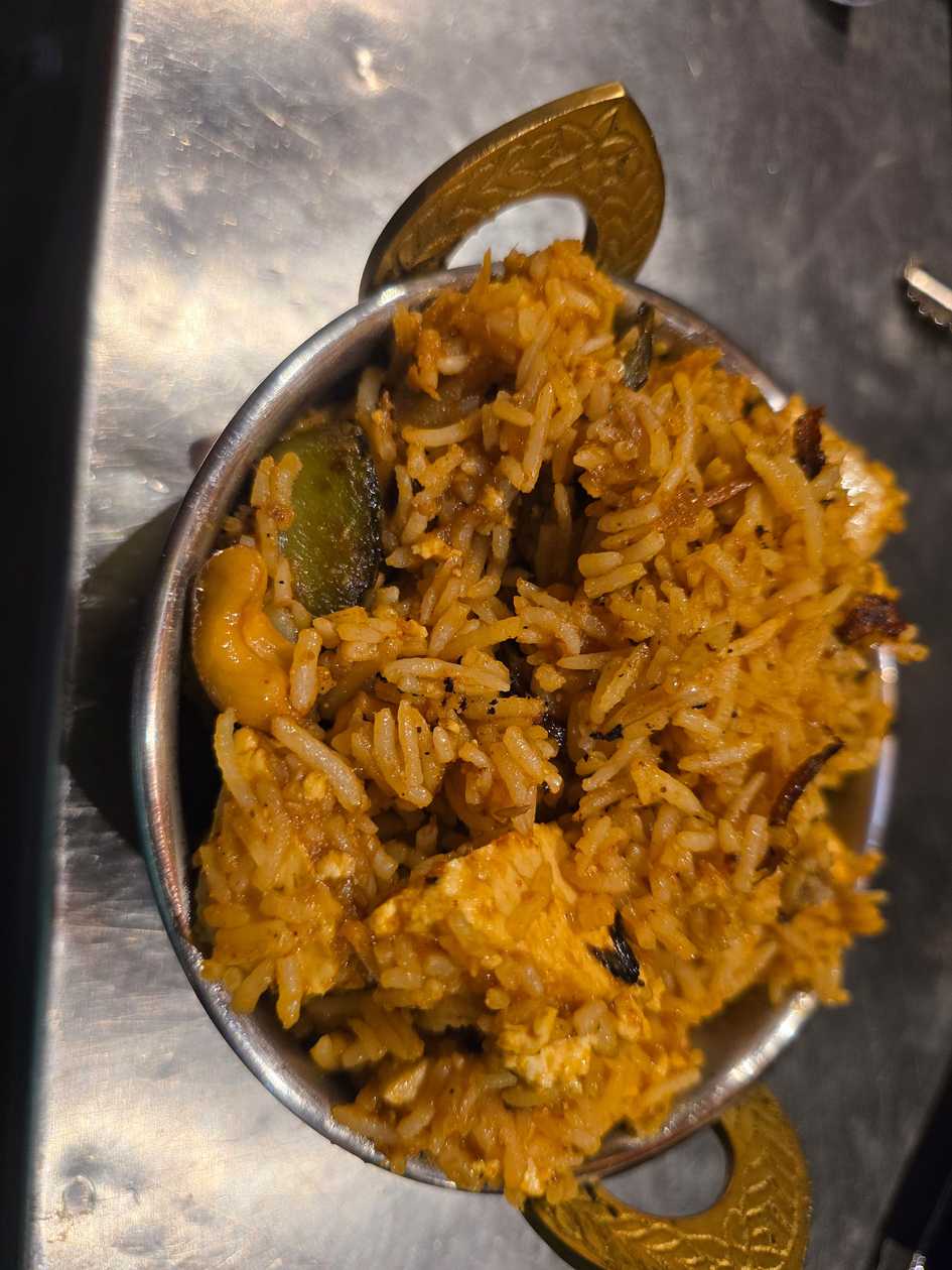 Pneer Biryani