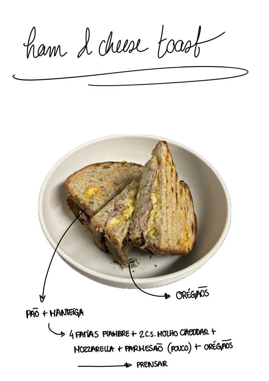 Ham and Cheese Toast