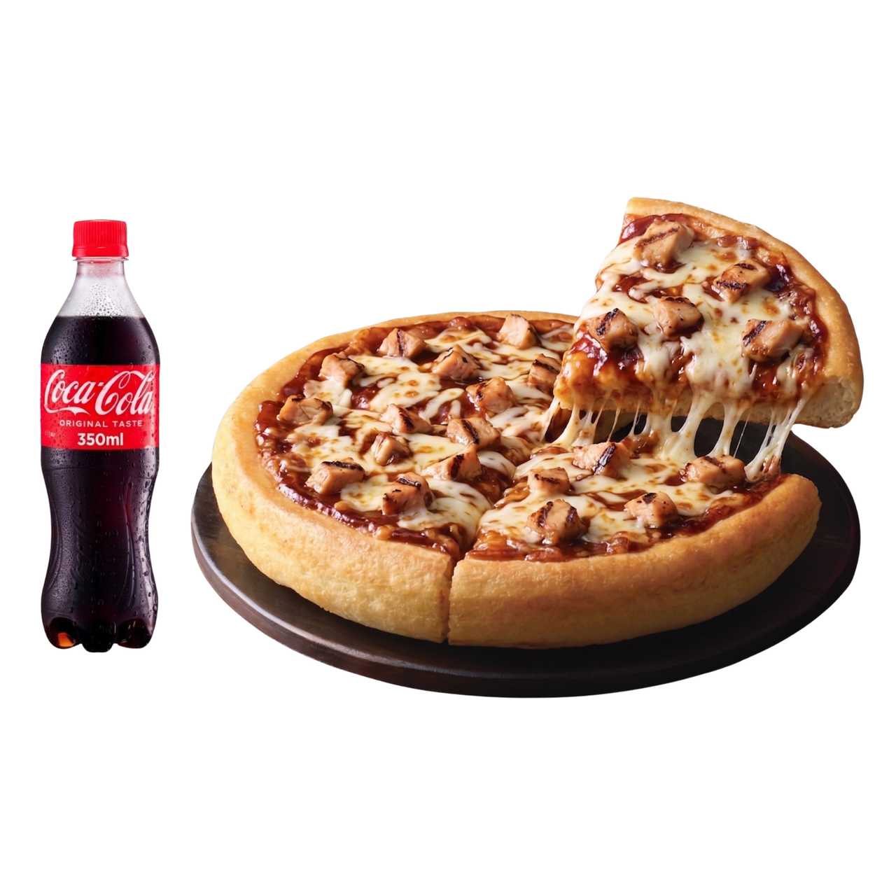 x1 Small Pizza (Chicken Hawaiian) + 350ml Soft Drink