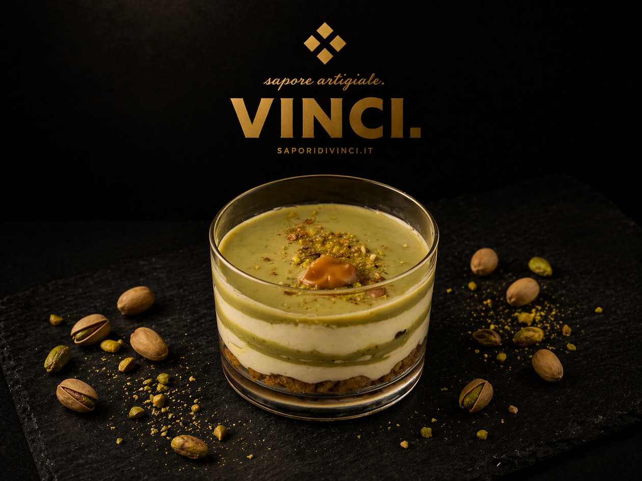 Jar of Creamy Pistachio-flavored Cheesecake