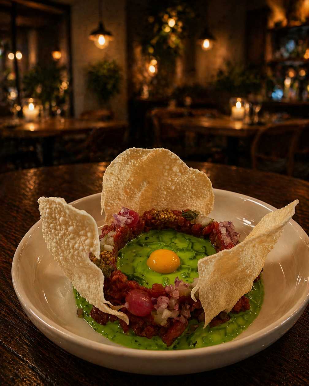 BŒUF À LA TARTARE