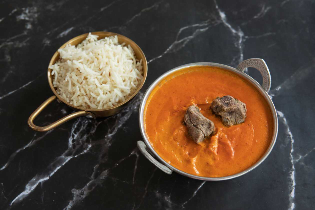 Lamb Tikka Massala with Rice