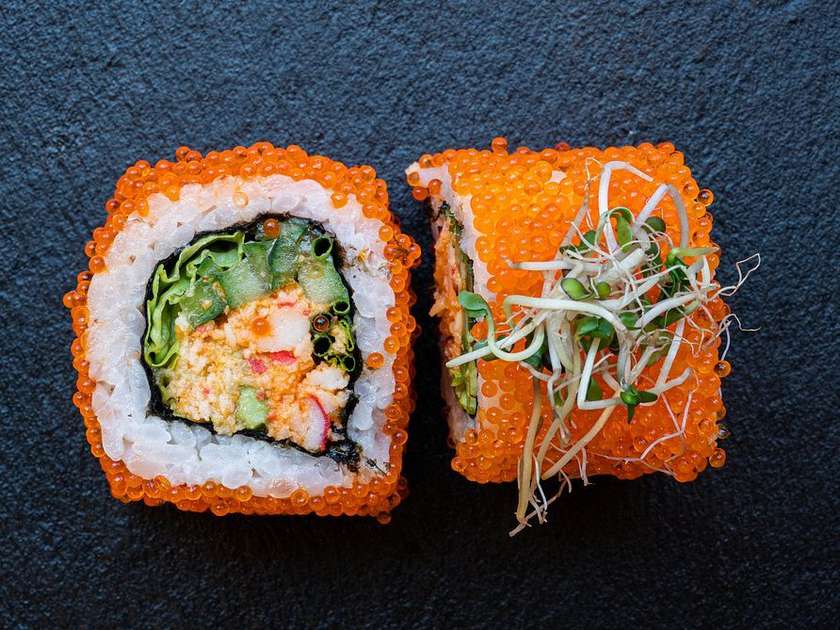 Red Crab Maki 8 Pcs