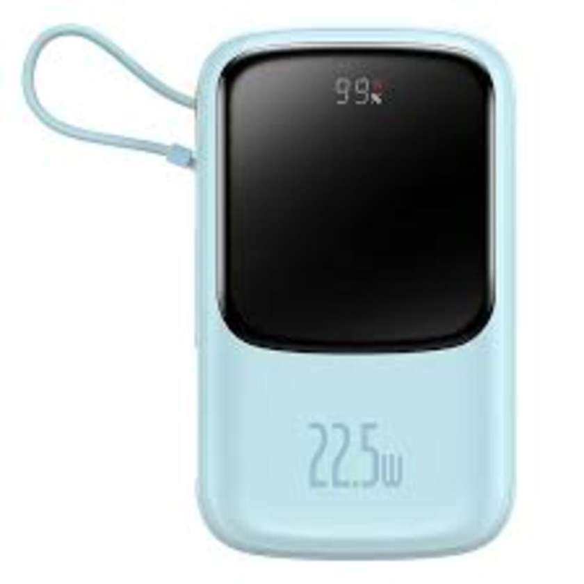 Power Bank/ Baseus Qpow Digital Display / 10000mAh 22,5W  USB