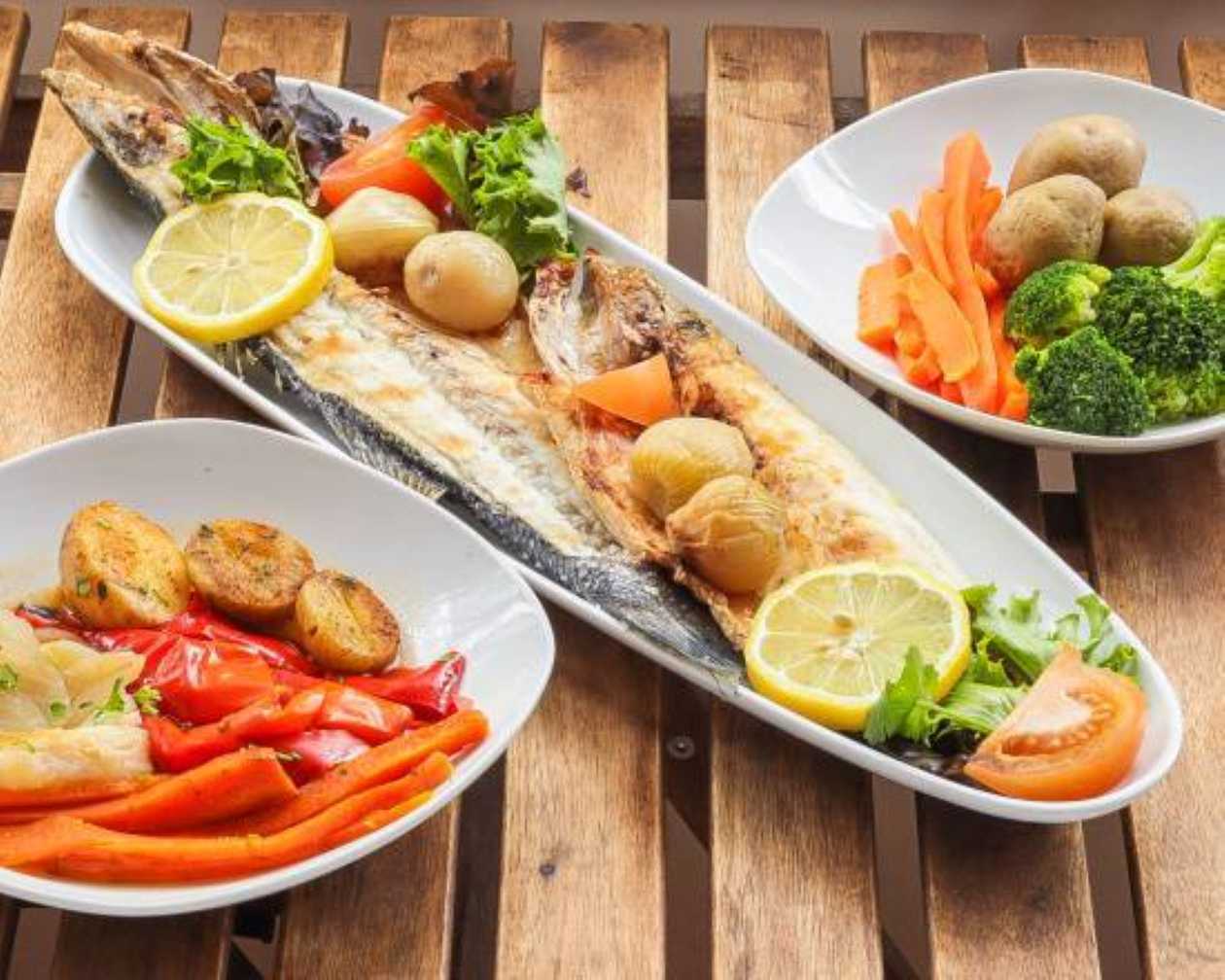 Robalo Grelhado para 2 Pessoas