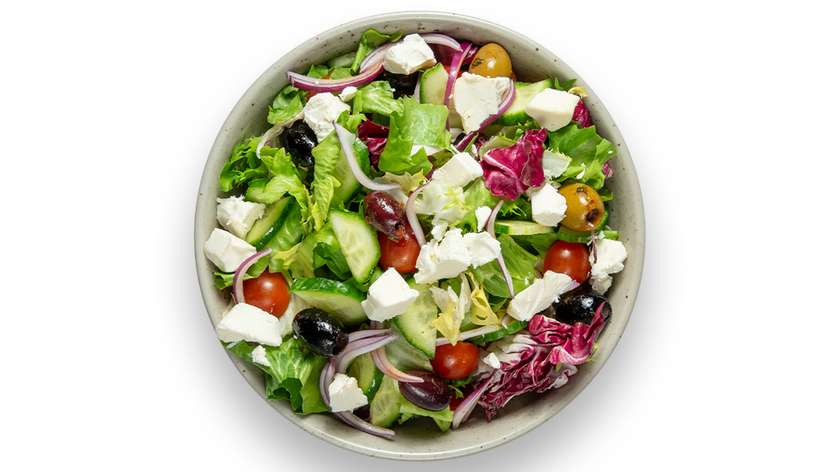 Salad with feta