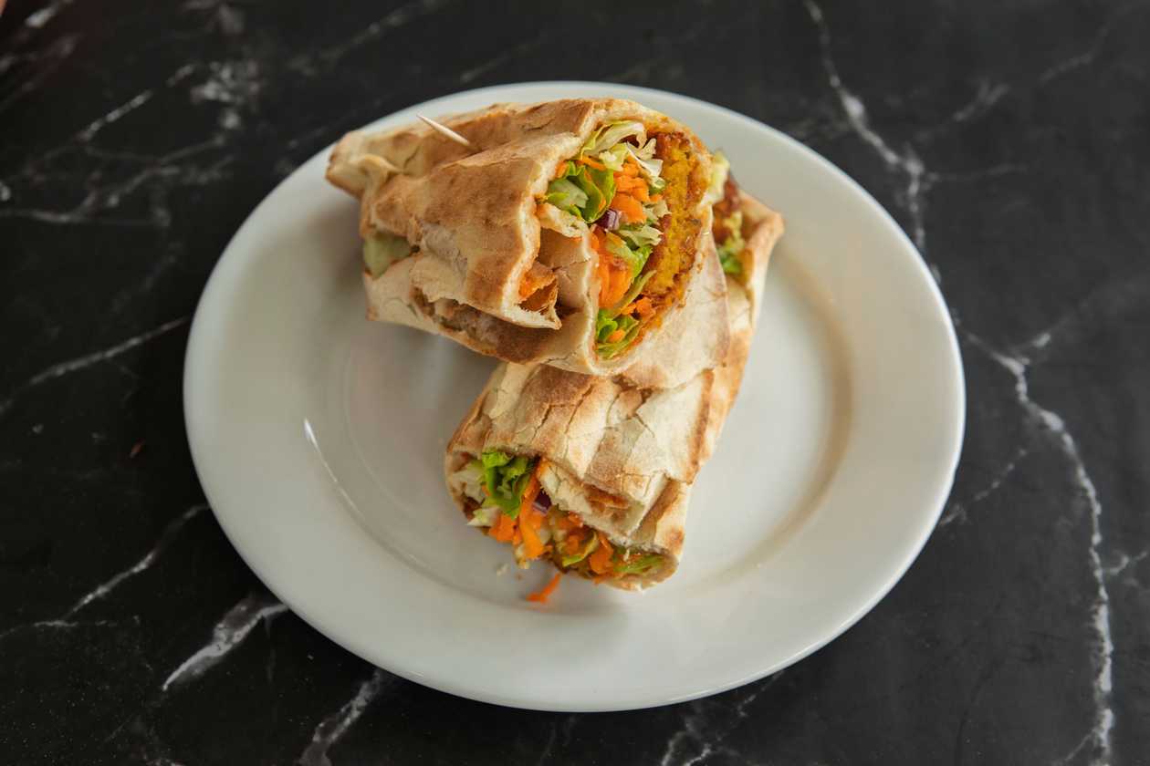 Lahmacun (Pizza Turka) vegetariano