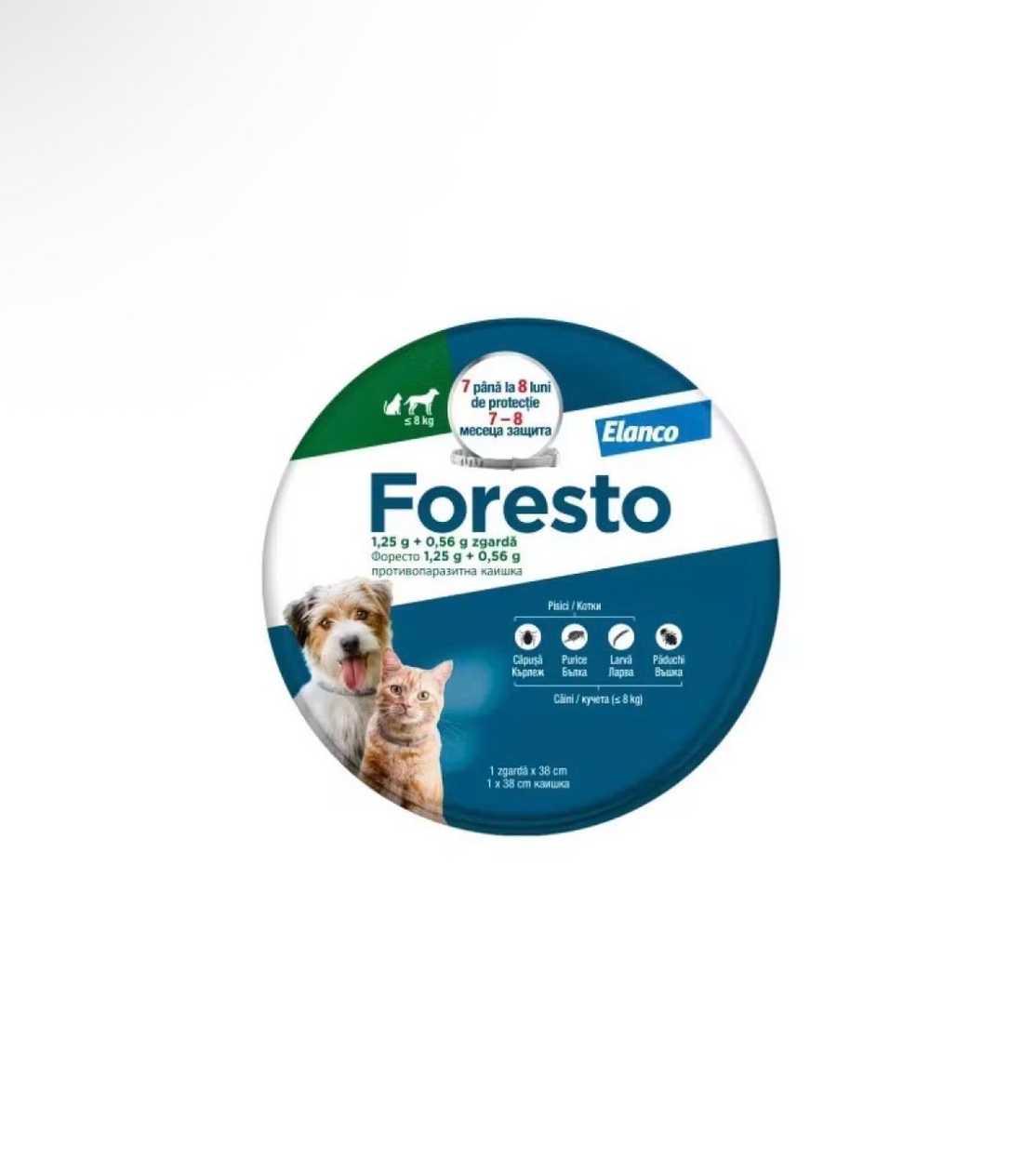 Foresto Anti-Parasit Collar S (under 8 kg) for Dogs and Cats