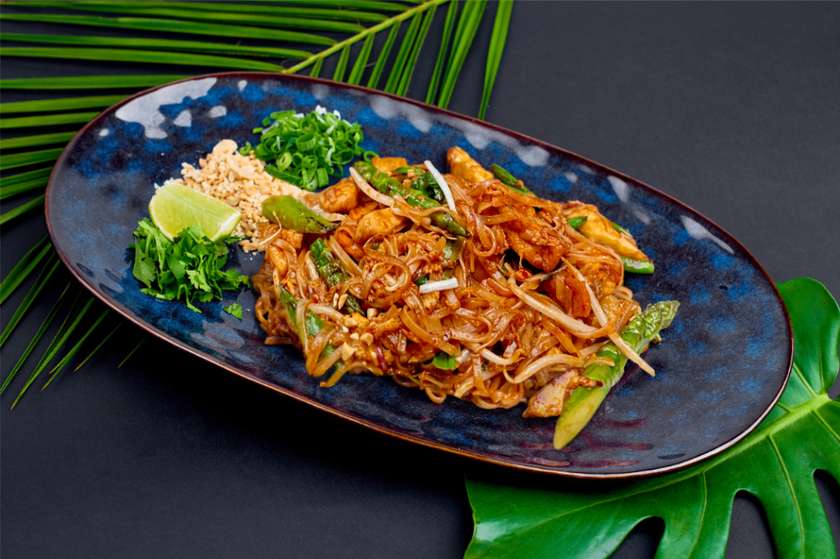 Pad Thai z Wołowiną i Szparagami
