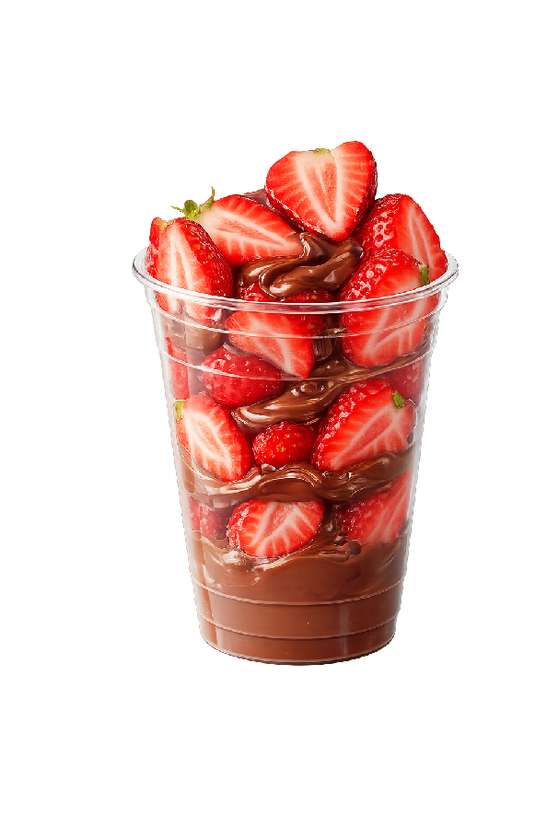 Jahody s Nutellou