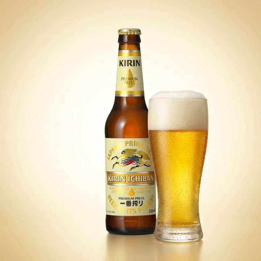 JAPANESE KIRING ICHCHIBAN BEER 33 cl