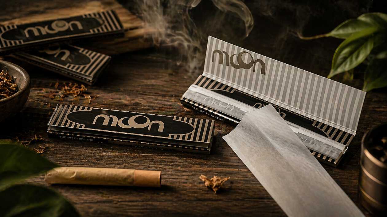 Moon Rolling Paper King Size Slim - 32 ədəd