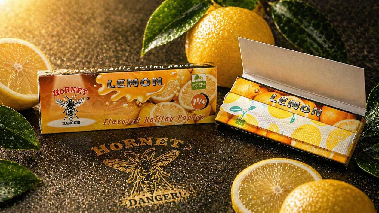 Hornet Danger 1 1/4 50 kağız – Lemon (Limon)