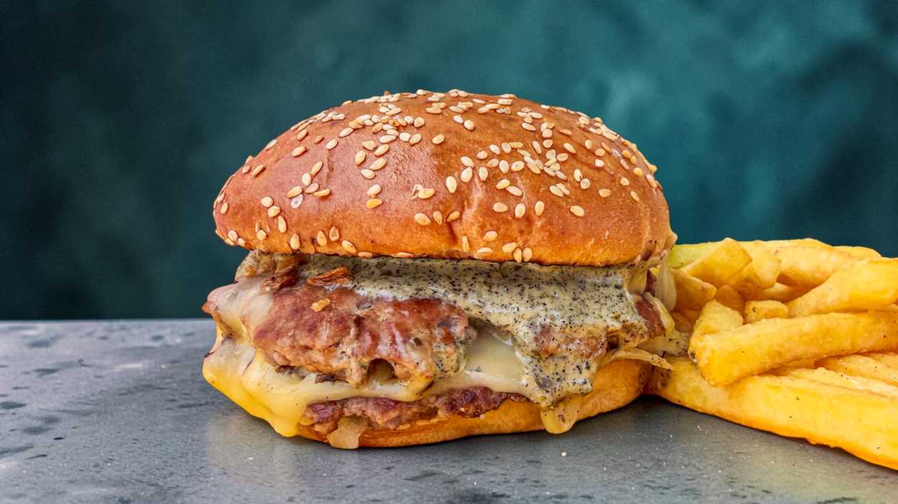 Peppercorn Burger