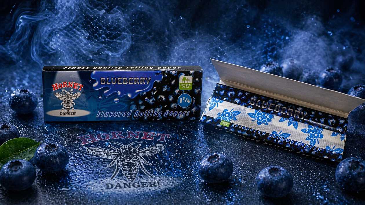 Hornet Danger 1 1/4 50 kağız – Blueberry (Qaragilə)