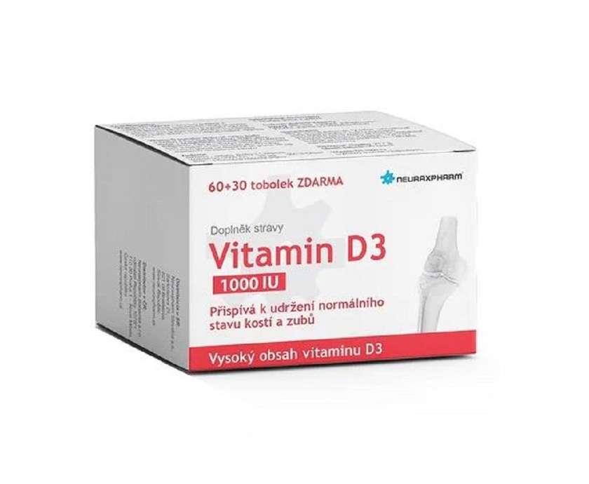 Vitamin D3 1000IU 90 Capsules