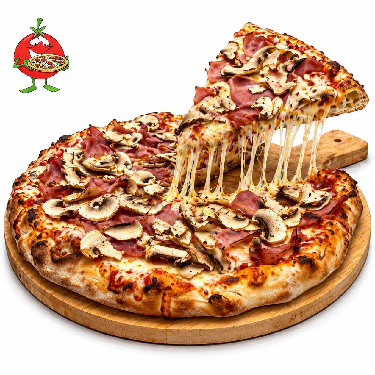 Ham and Mushrooms