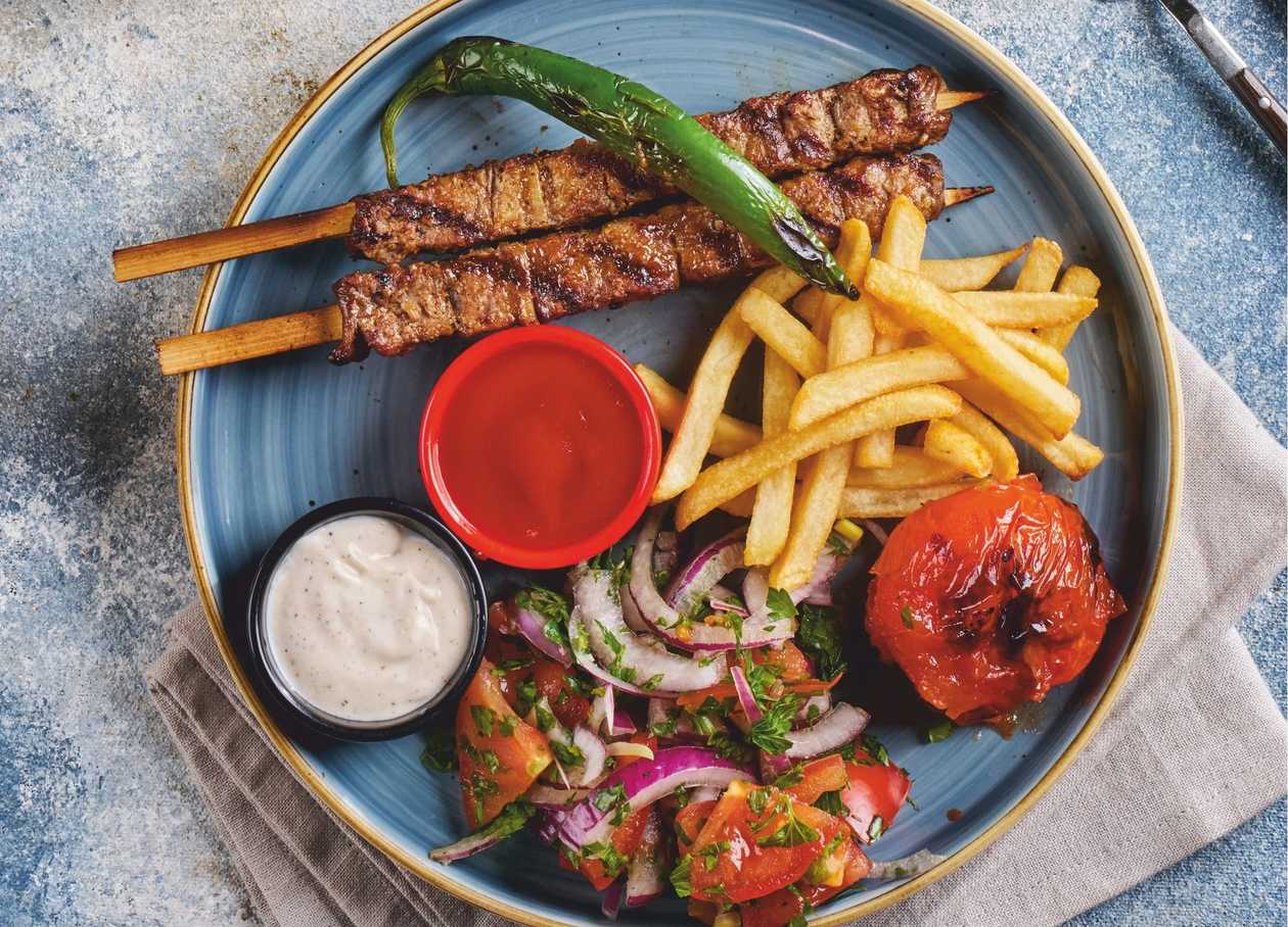 Dönər şiş kabab
