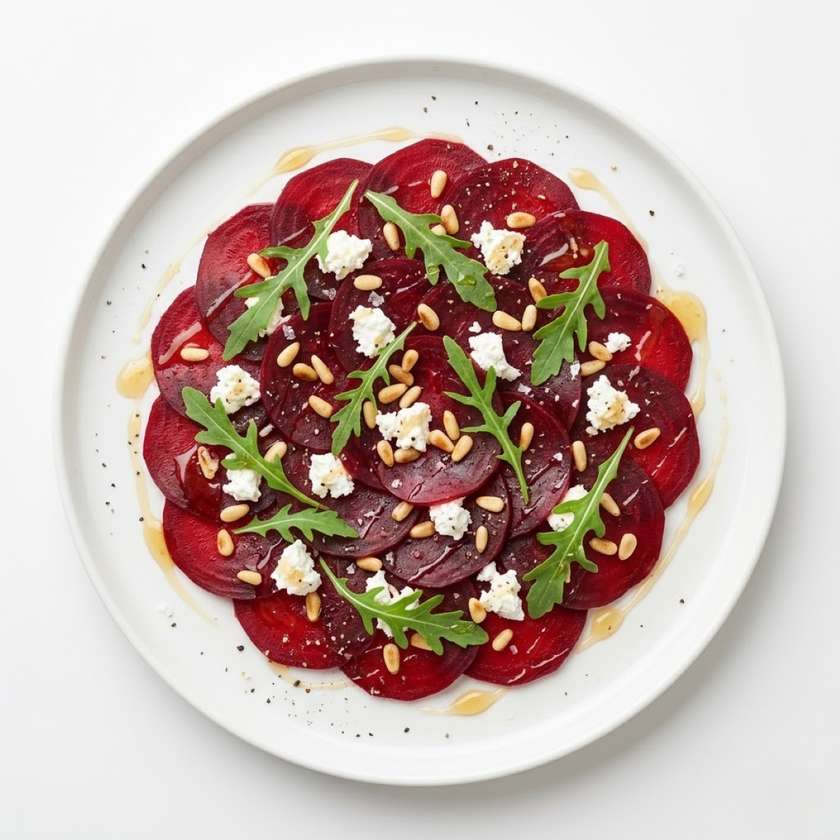 Cviklové Carpaccio
