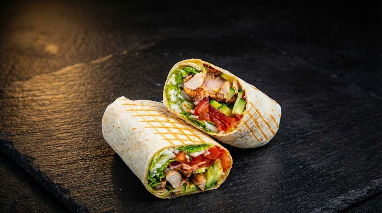 Chicken Döner Kebab wrap