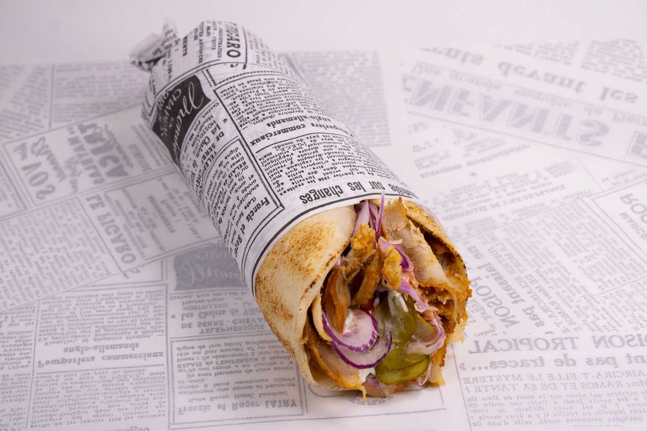 Shaorma in Large Flatbread