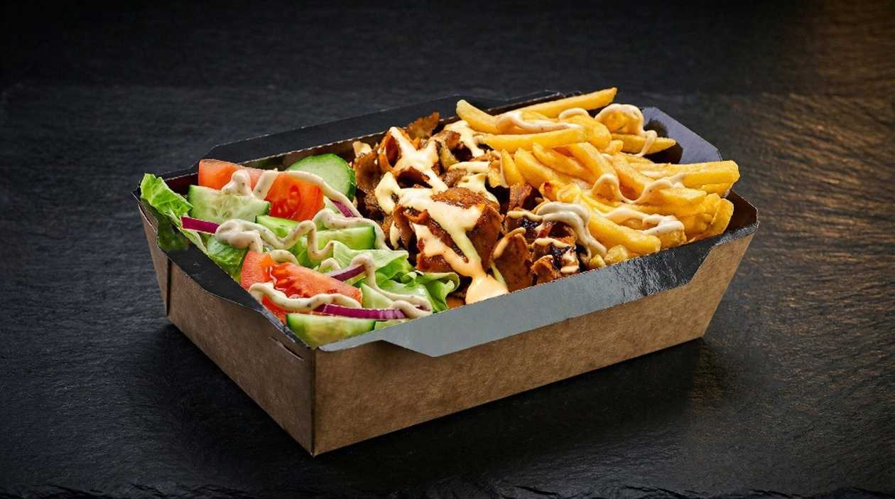 Beef kebab plate