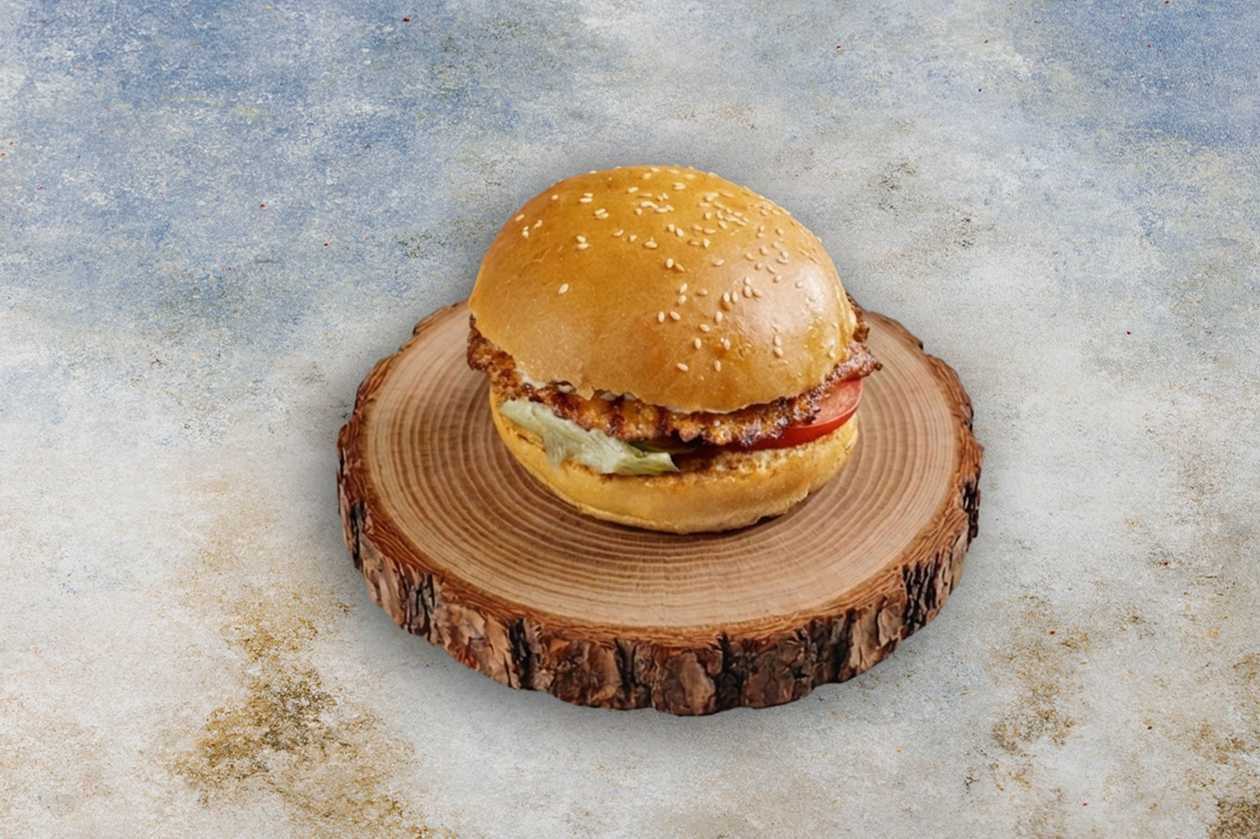 Sezar toyuq burger