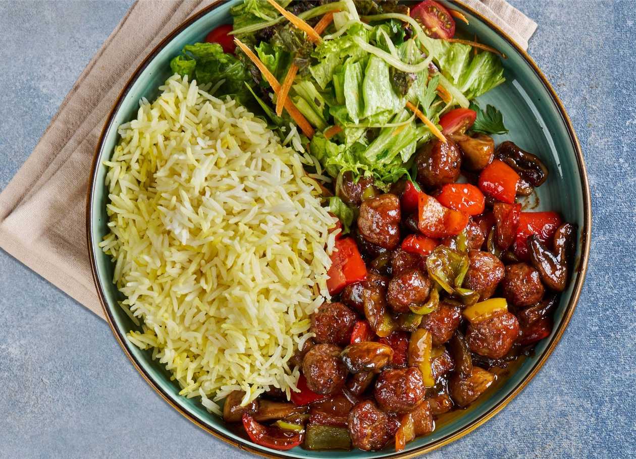 Barbekü souslu Köftə