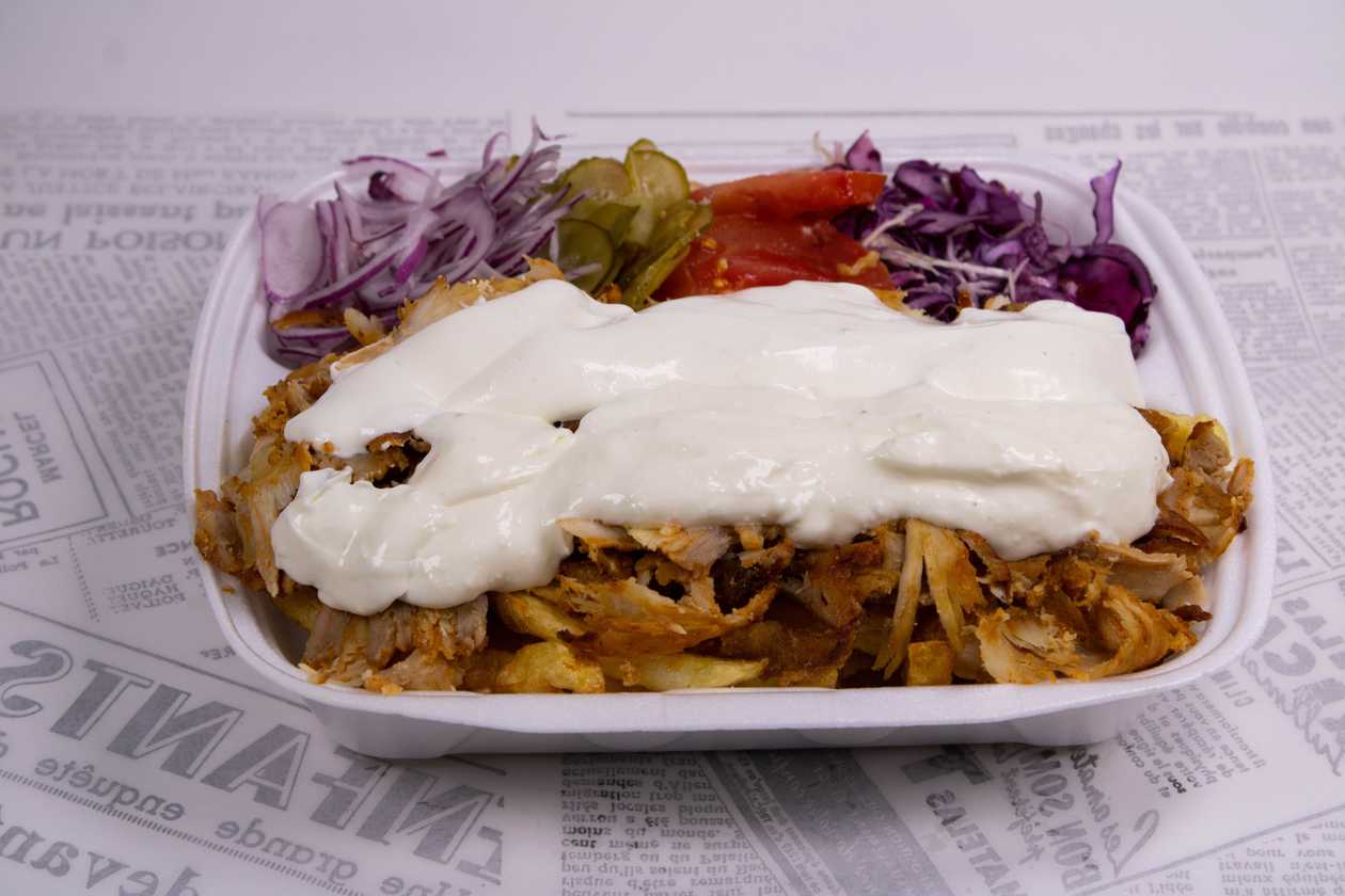 Shaorma on a Plate