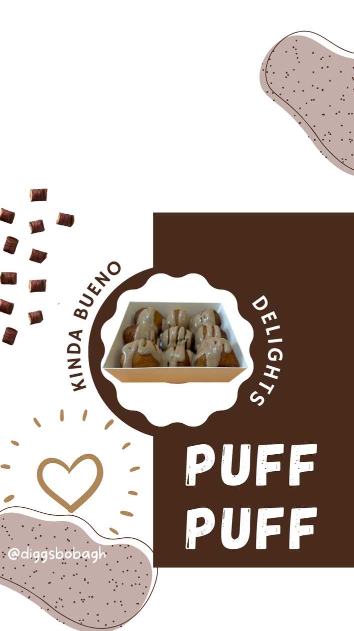Hazelnut Sauce Puff Puff
