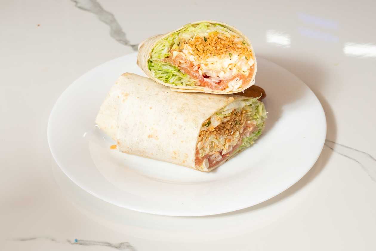 Smoked Salmon Wrap
