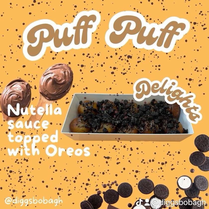 Cookies N Cream & Chocolate Puff Puff