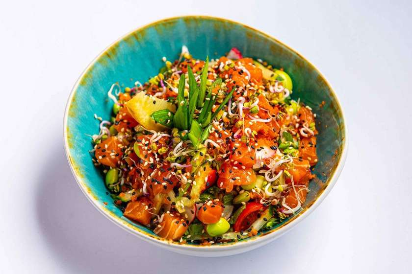 Japanese Bowl with Salmon