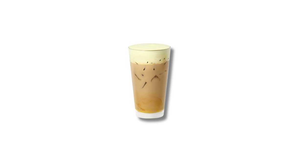 Iced Caramelised Banana Flavour Latte