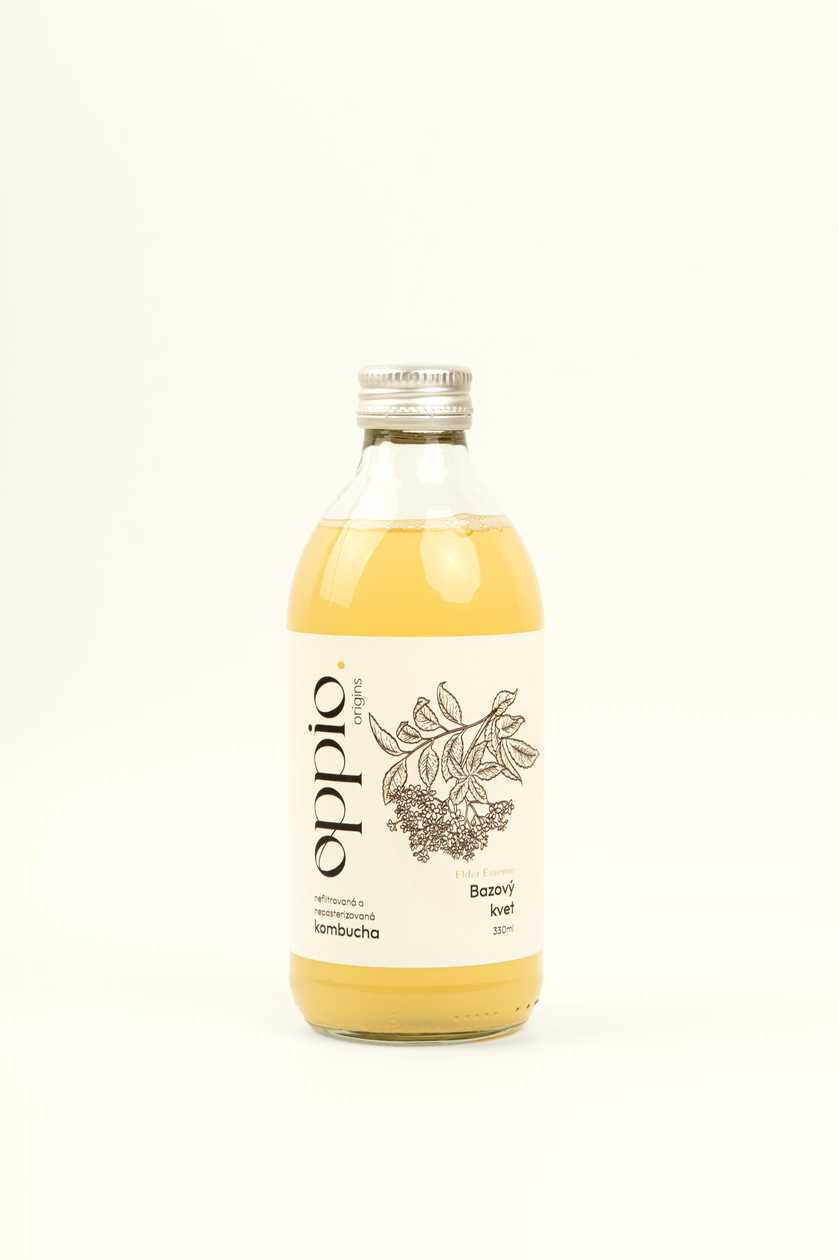 Oppio Kombucha Elderflower